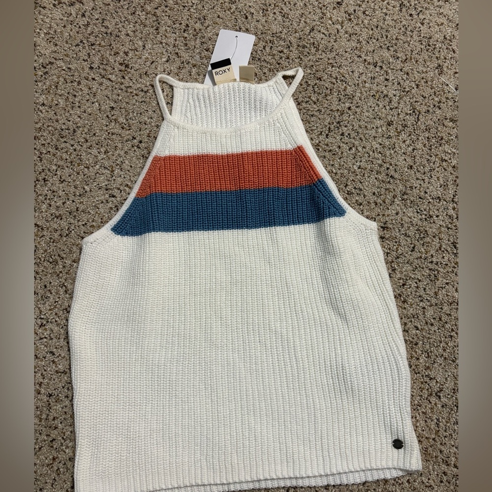 Girls Roxy knit halter top. Brand new never worn